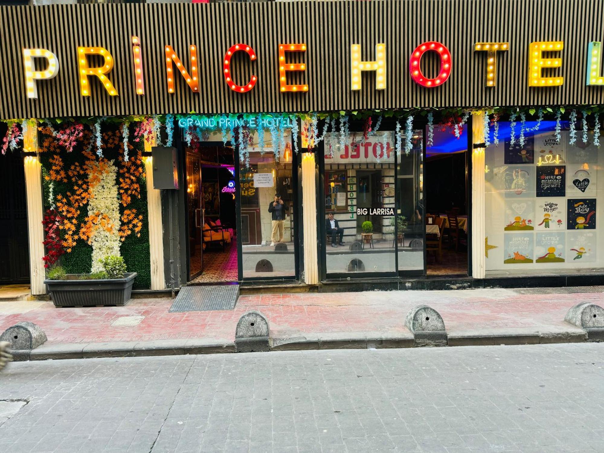 Grand Prince Hotel Taksim Estambul Exterior foto